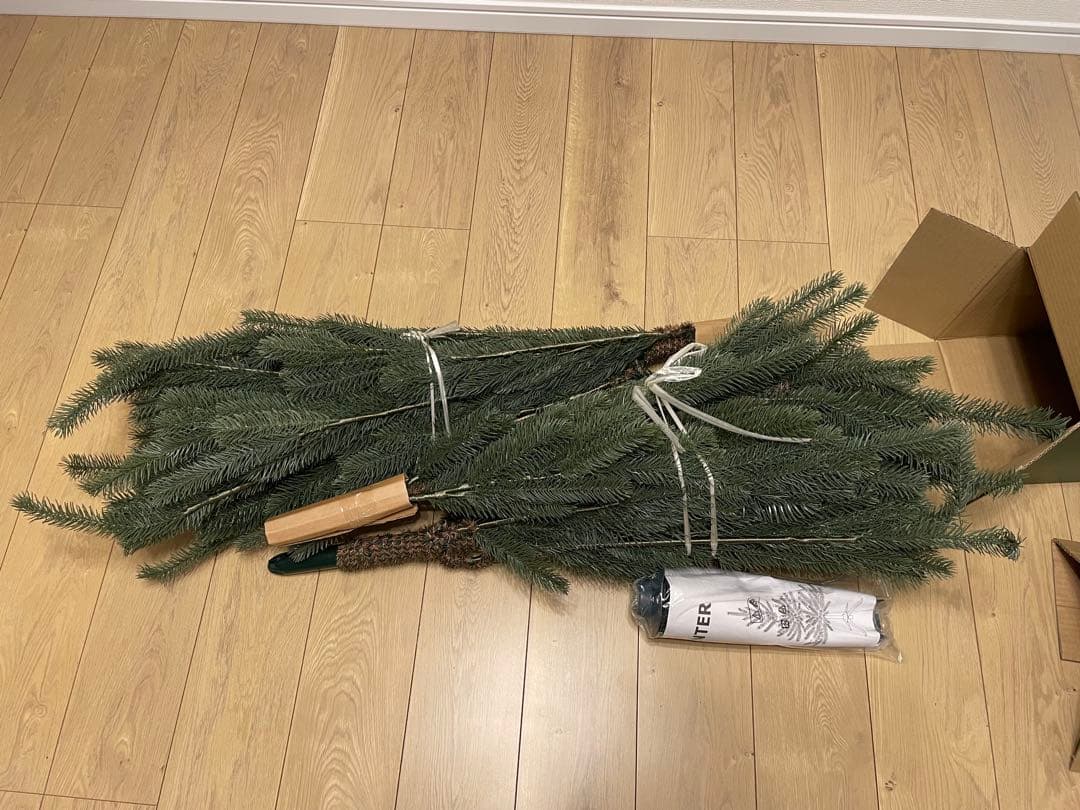 クリスマスツリー IKEA イケア 約200cm 装飾付き