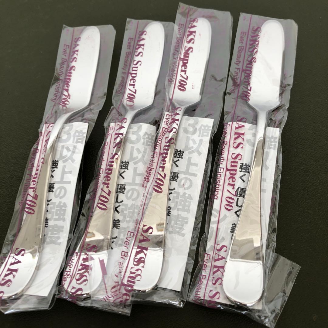 未使用　SAKS Super700 スプーン＆フォーク＆バターナイフ　12本