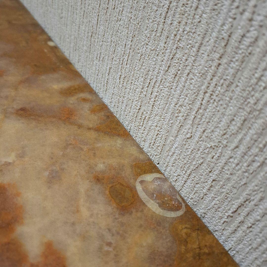 アンティーク※MarioColciagoサイドテーブル 手描き絵画付きイタリア製