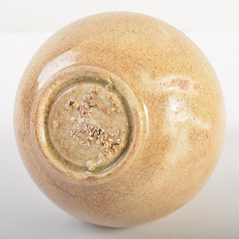 朝鮮美術　李朝　高麗白磁　碗口瓶　V　R7439