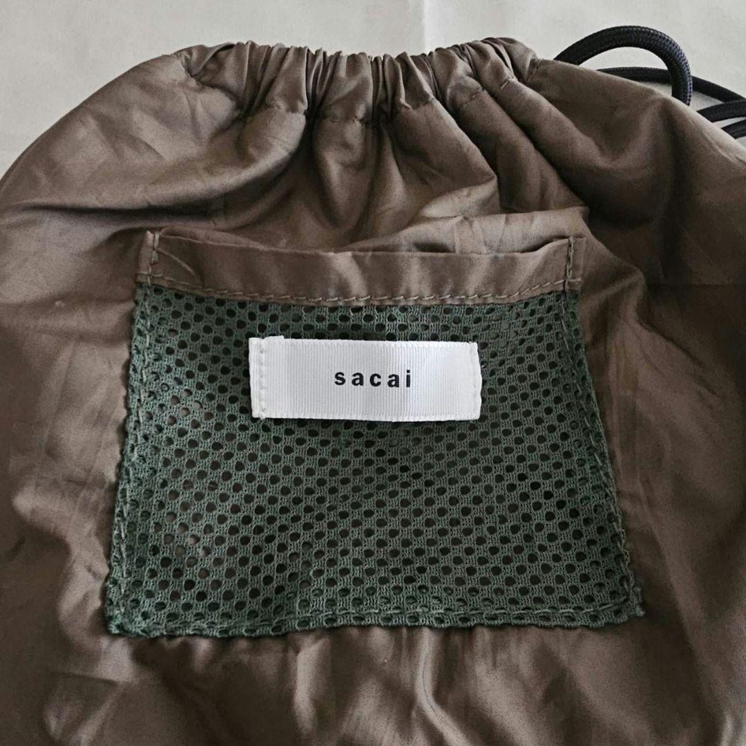 ※tyty sacai Hello sacai リバーシブル巾着バッグ