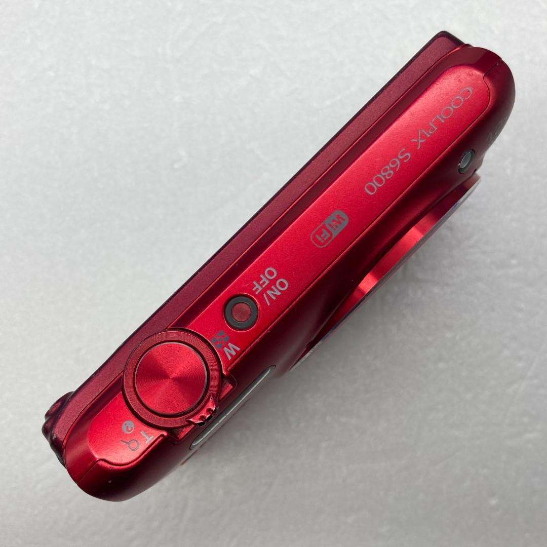 Nikon COOLPIX S6800　レッド