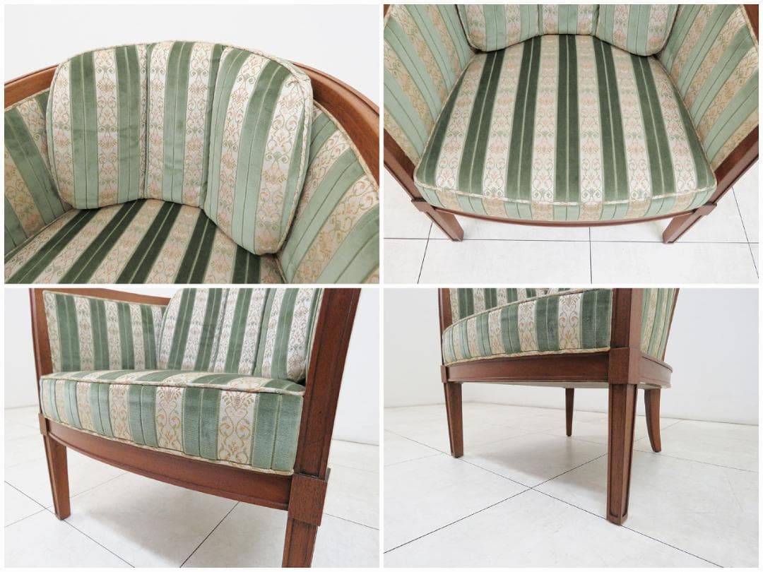 最高峰 DREXEL HERITAGE ドレクセル トライユン シングルソファ②