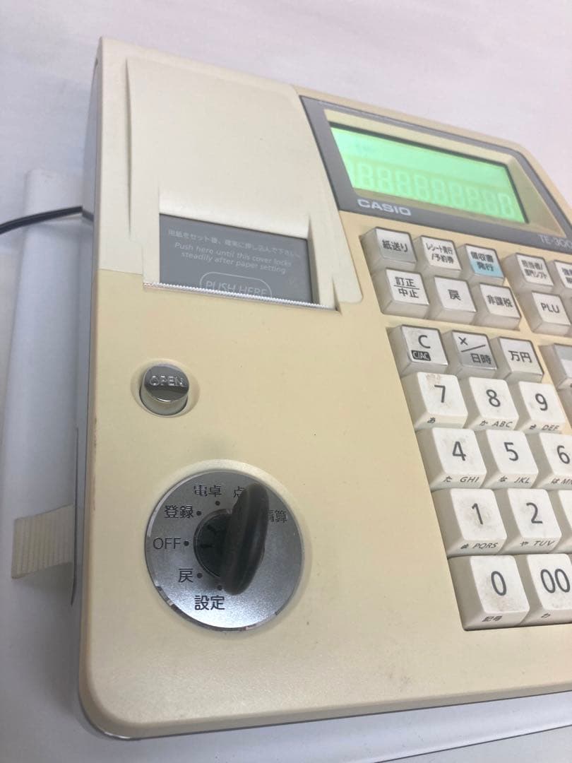 CASIO TE-300 レジスター