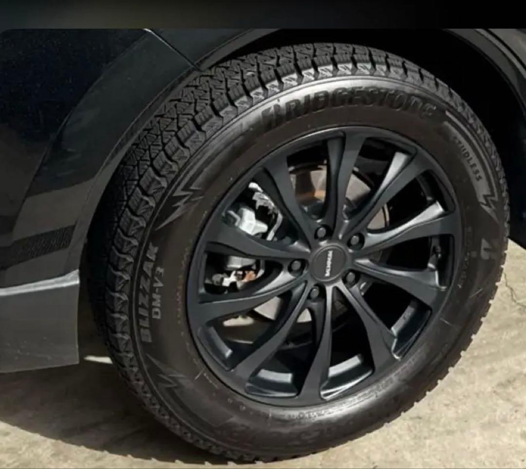 わー①ハリアー 80系BLIZZAK DM-V3 225/60R18