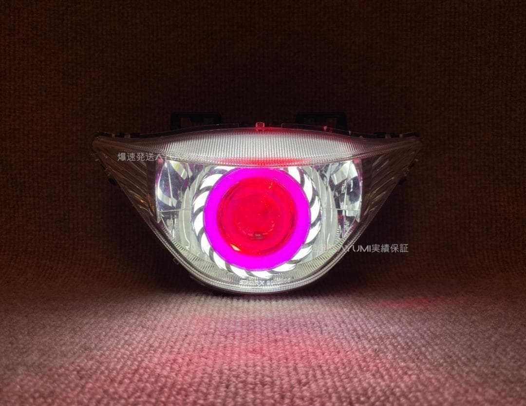 シグナスX Z 1型〜4型 プロジェクター イカリングヘッドライト!