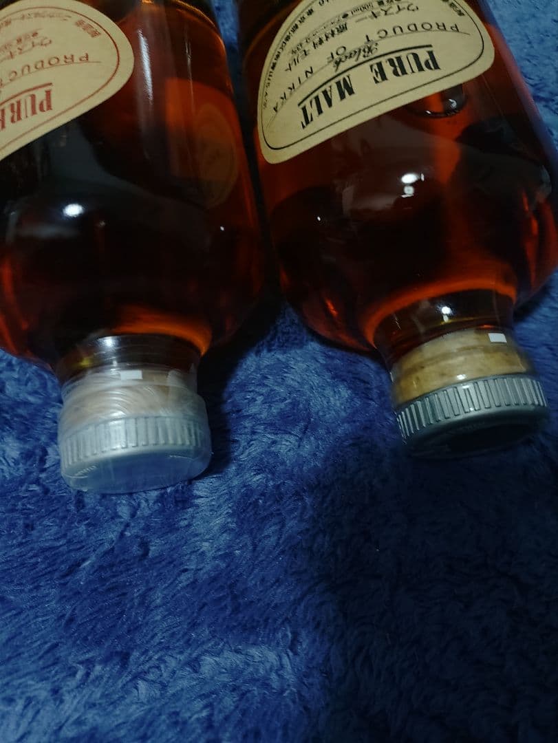 ニッカ　ピュアモルト　ブラック　レッド　2本　宮城峡蒸溜所限定販売　箱なし