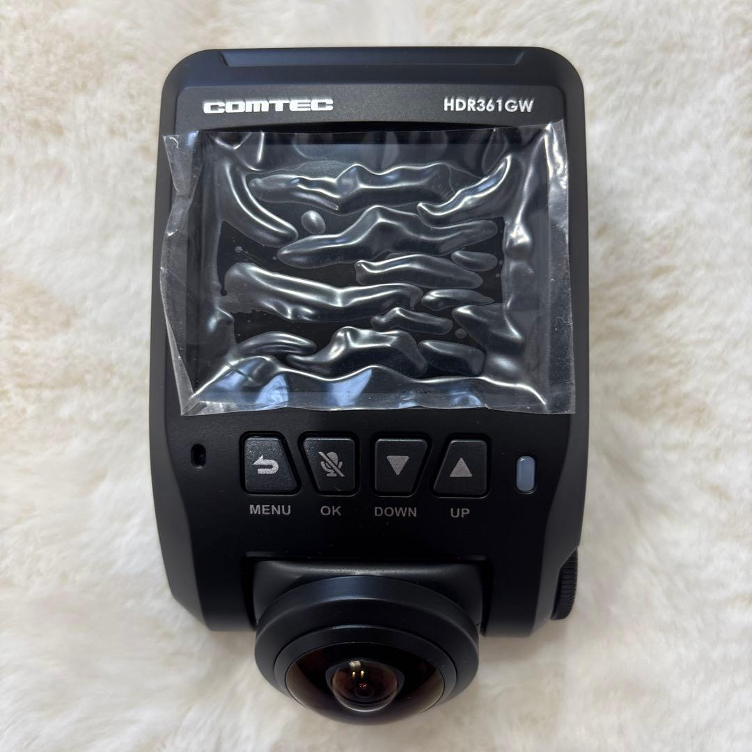COMTEC/コムテックドラレコ360℃＋リアカメラ　HDR361GW