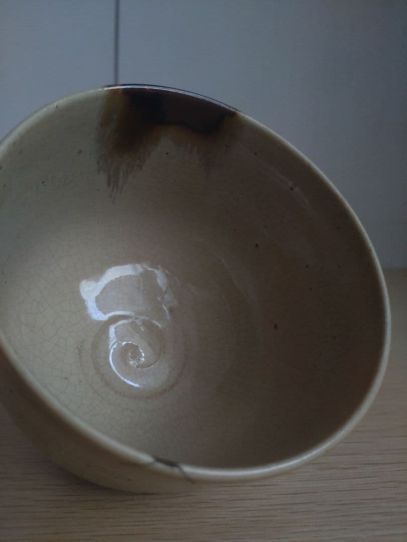 【希少品】伝世 江戸時代 1653年〜　尾戸焼　茶盌　茶碗　幕末　土佐藩　斑唐津