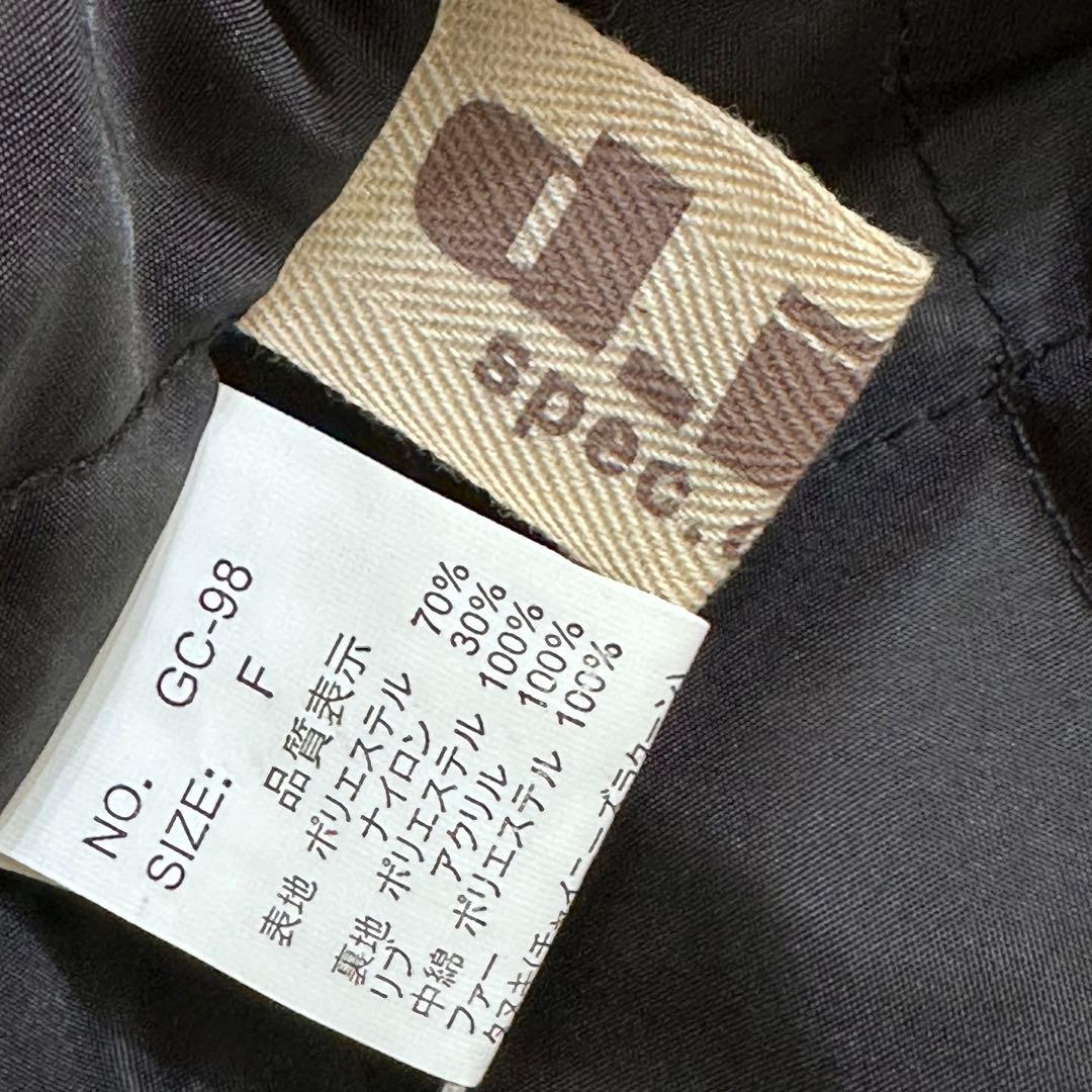 激レア【d.i.a】平成ギャルy2k　ファー付きモッズコート　グランジ　アウター