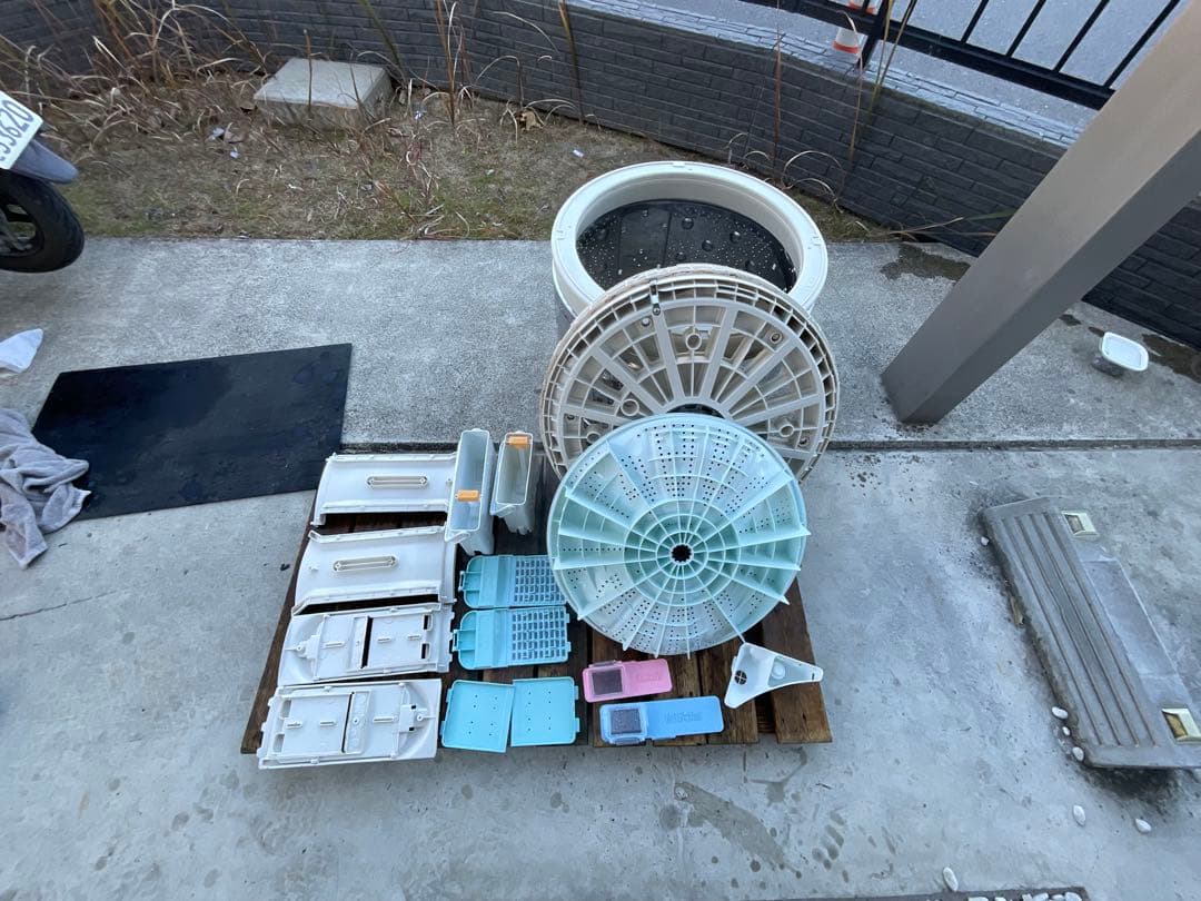 【分解洗浄済み】　日立全自動洗濯乾燥機　ビートウォッシュ BW-X120E