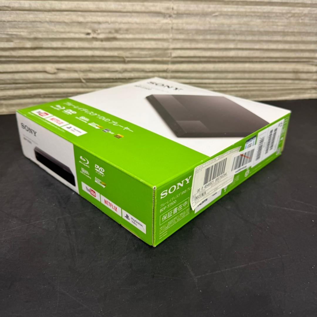 ☆ソニー　Blu-rayプレーヤー　BDP-S1500　2021年製