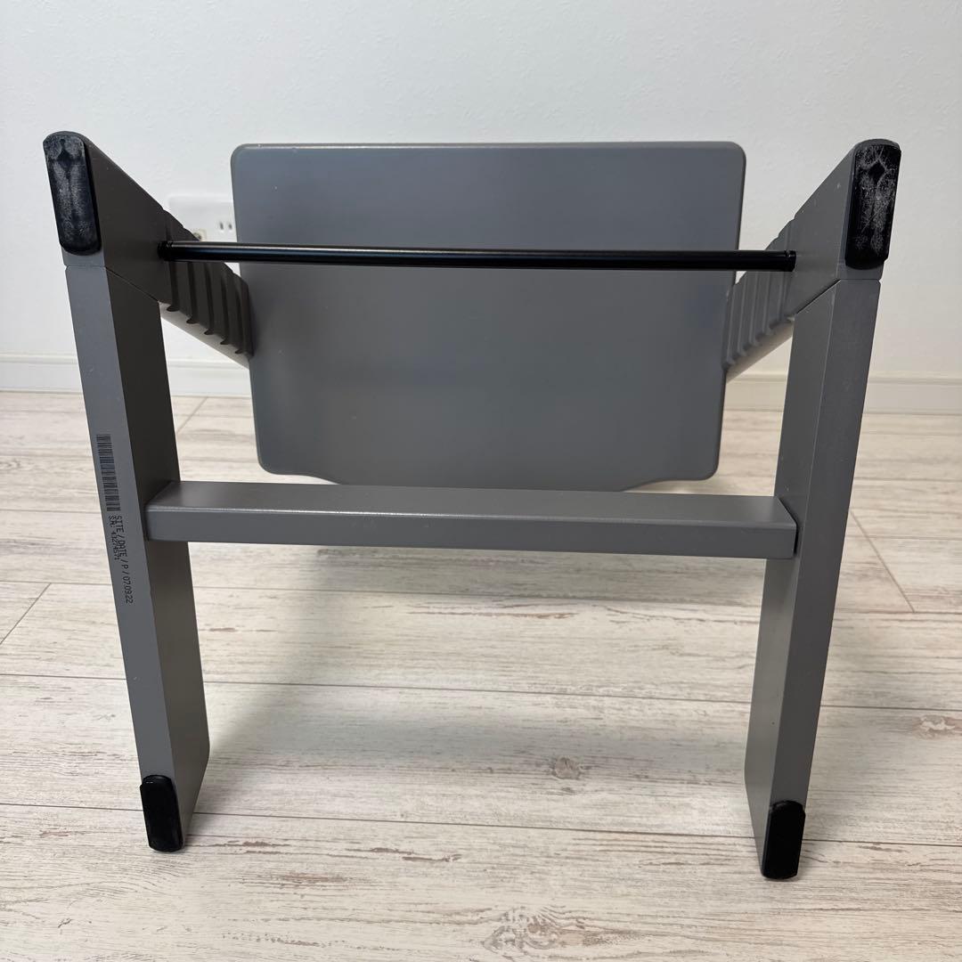 ストッケ　トリップトラップ　ストームグレー　ベビーセット付　トレー付