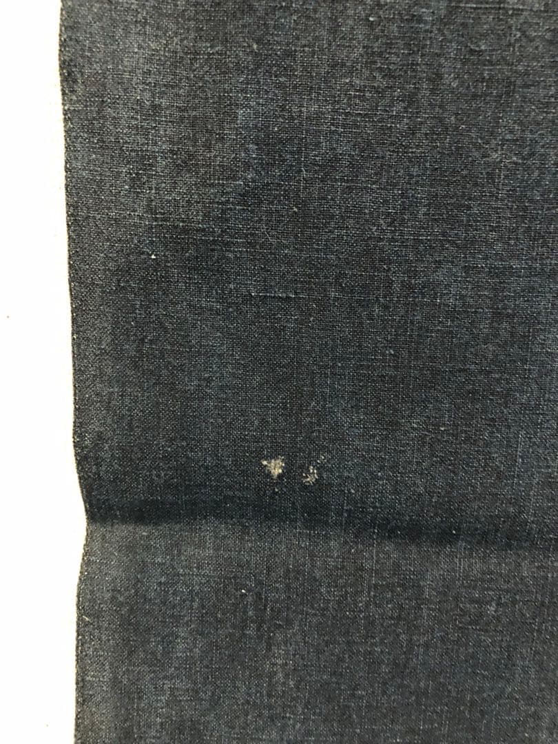 藍染 加賀のれん 時代物 木綿 古布ソ-233 三巾