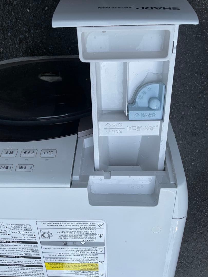 2024年製シャープES-S7K-CL ドラム式洗濯機本体