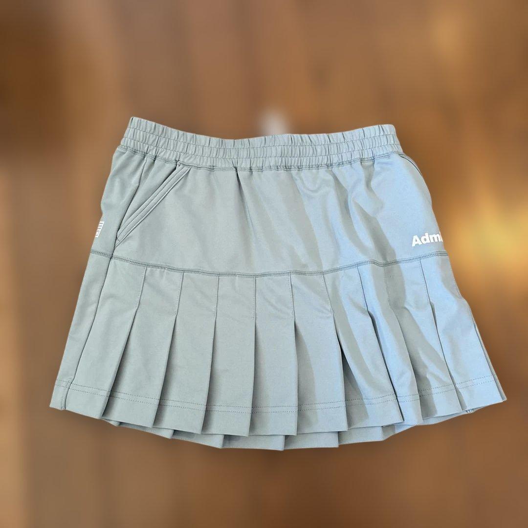 Admiral テニスウェア ホワイト/グレー　　M