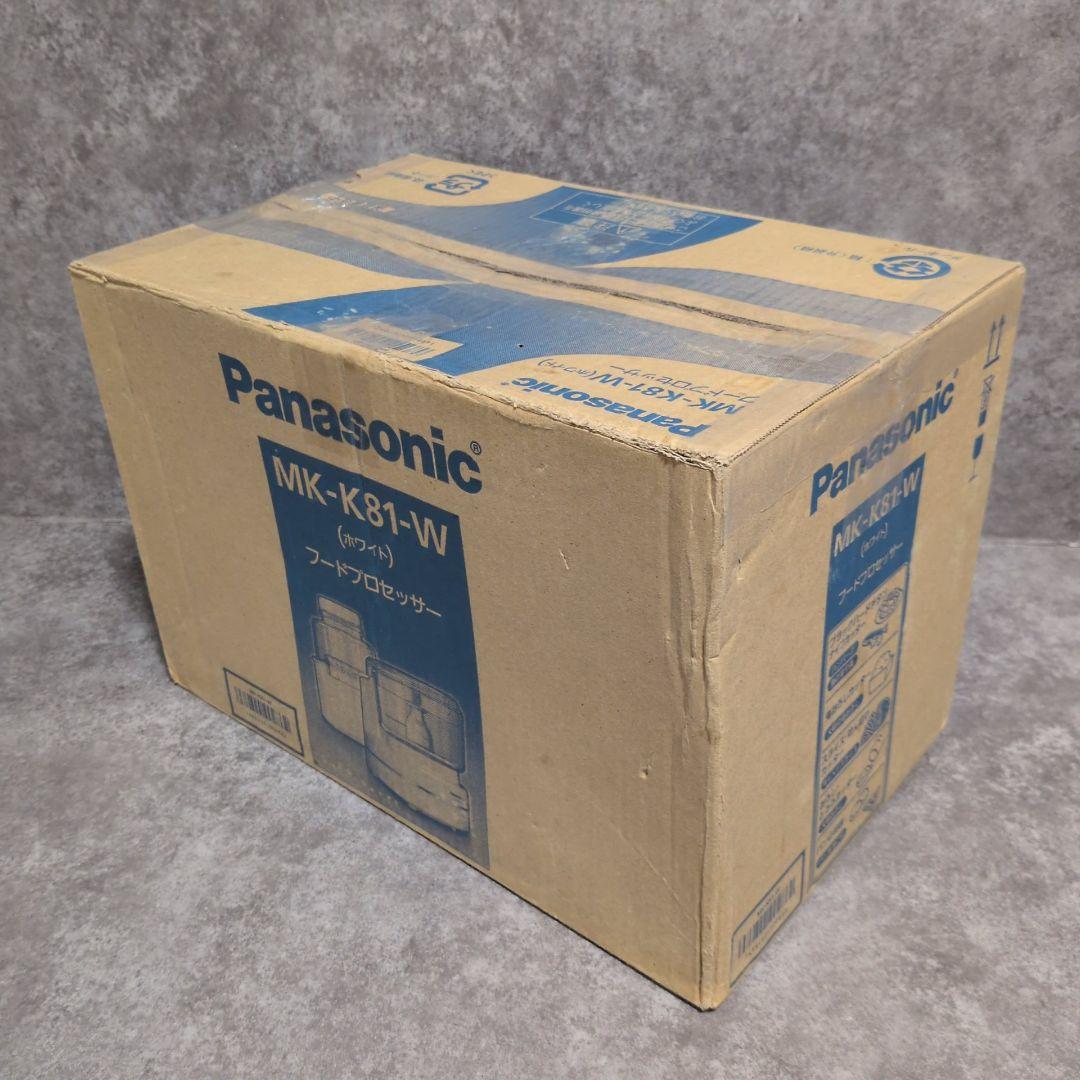 Panasonic　パナソニック フードプロセッサー MK-K81-W