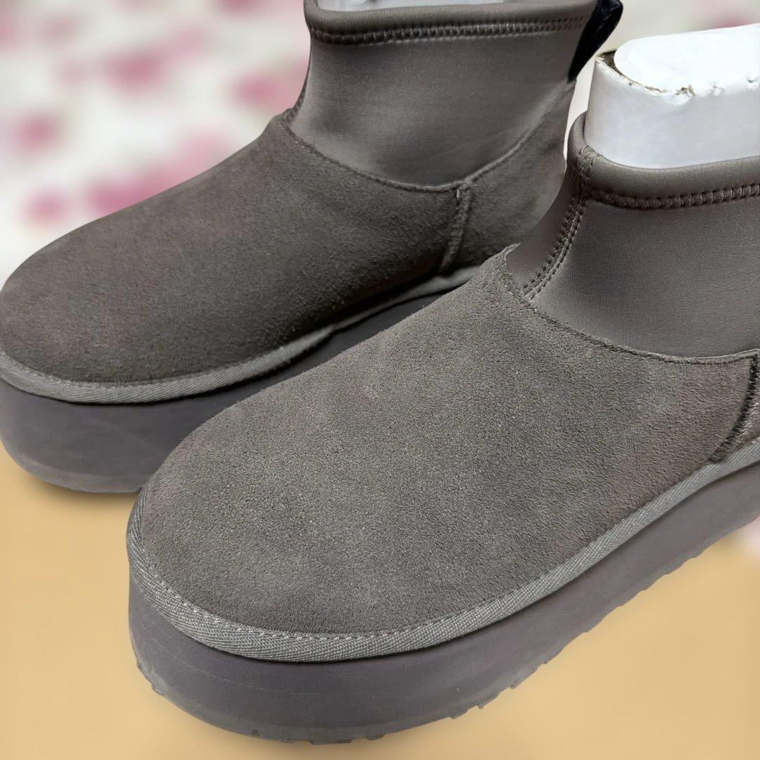 UGG ムートンスエードブーツ 厚底