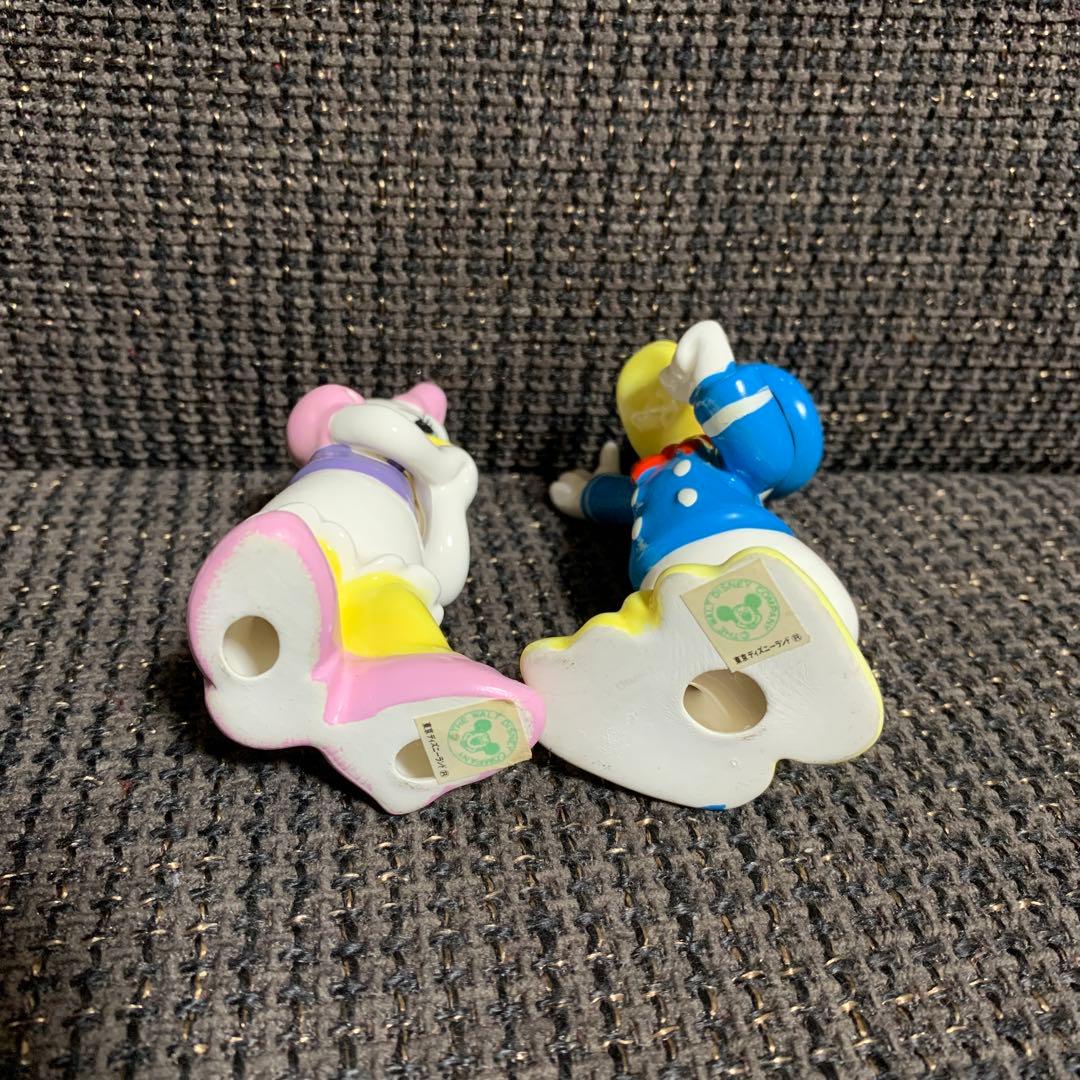 希少 レア ディズニー ミッキー＆フレンズ 陶器 フィギュア オルゴール セット