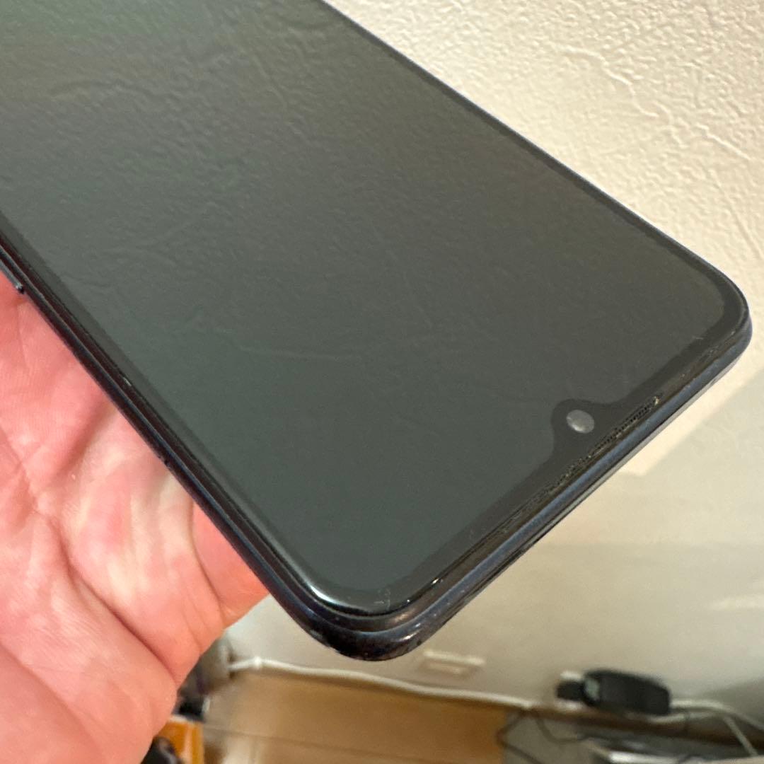 OPPO Reno3 A ブラック　箱付、保護ガラス1枚付　イヤホン、コードなし