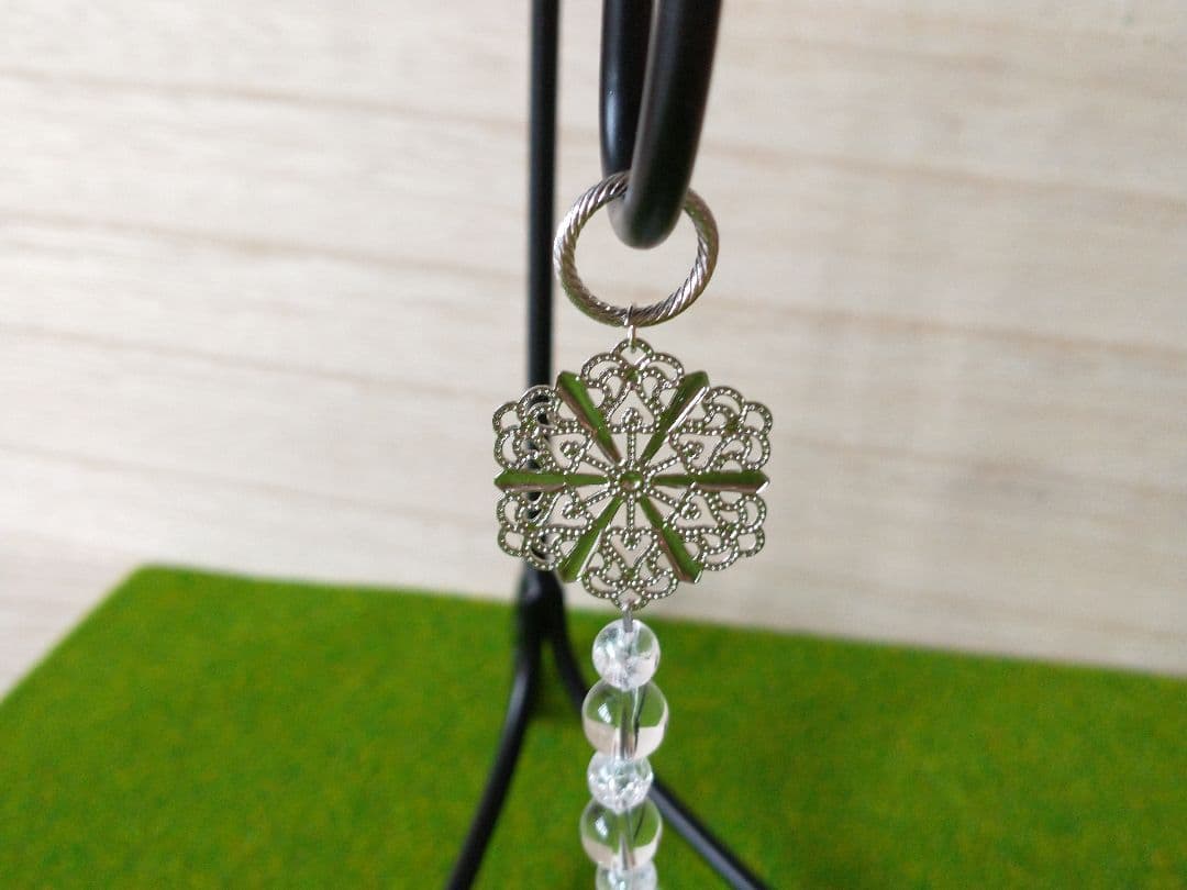 天然石水晶フラーレンキャッチャー　オーロラ６ミリ