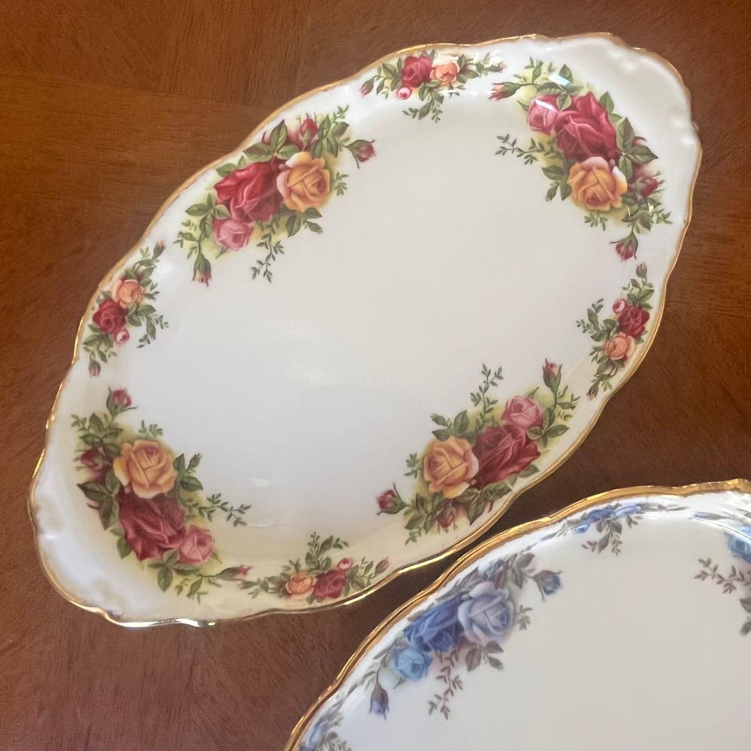 【美品】ロイヤルアルバート★ムーンライト＆オールドカントリーローズ★4枚セット