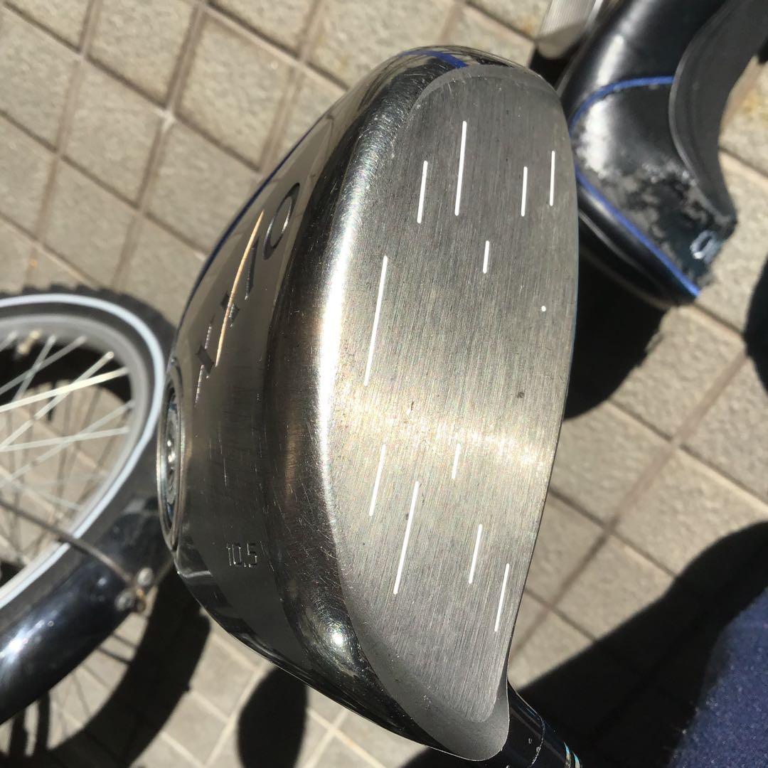 ゼクシオ9ドライバーとUT、キャスコ　パワートルネードUT、BombaSW 4本