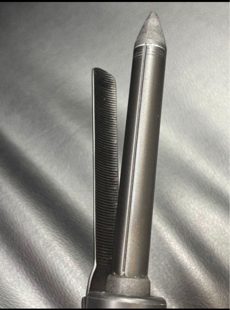 未使用に近い　LENZ Ｒ-12元巻きレンツアイロン　丸アイロン