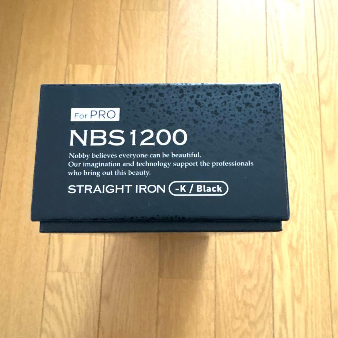 新品未開封nobbyヘアアイロン
