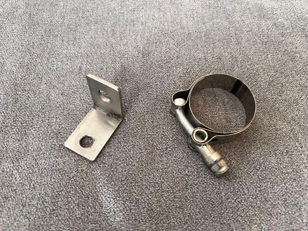 シムズクラフト トラディショナルメガホンマフラー SR400