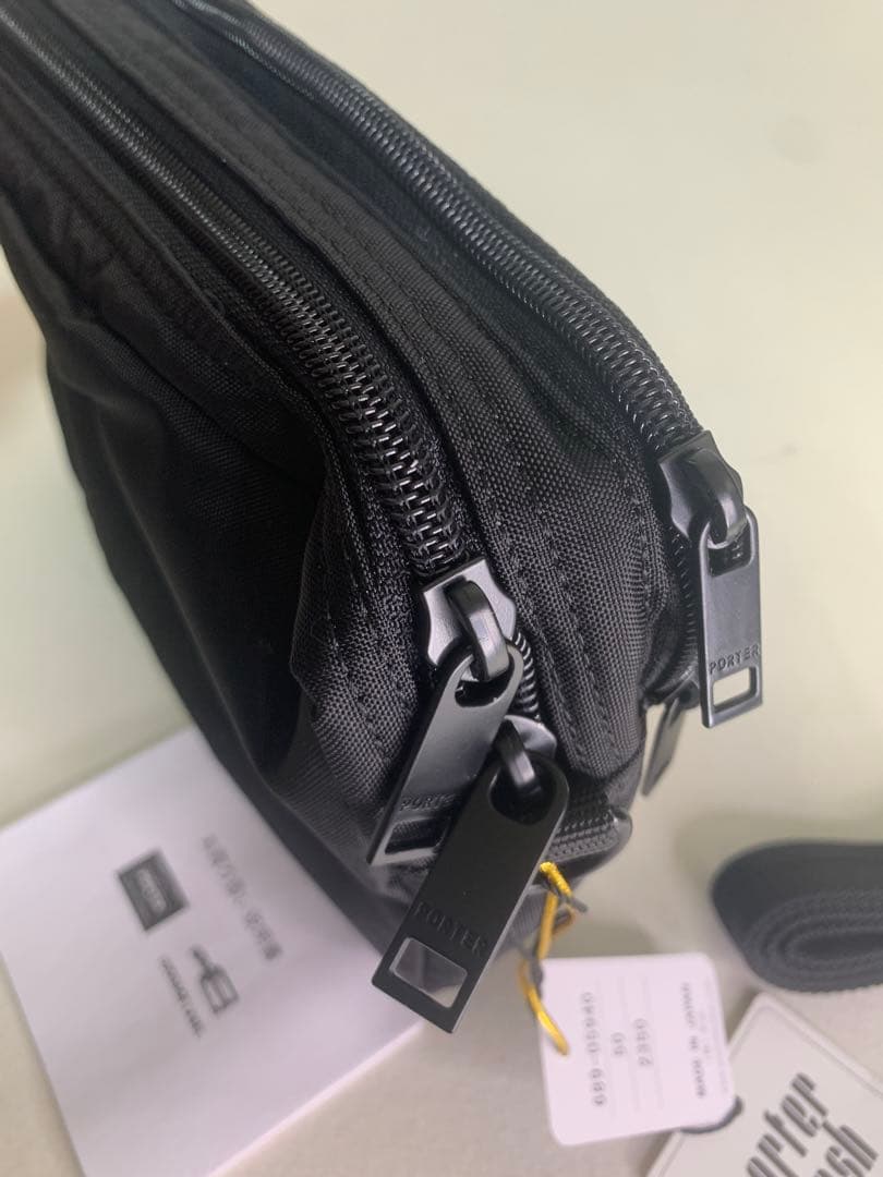 ポーター　フラッシュ ショルダーバッグ　ブラック(お値下げ不可)