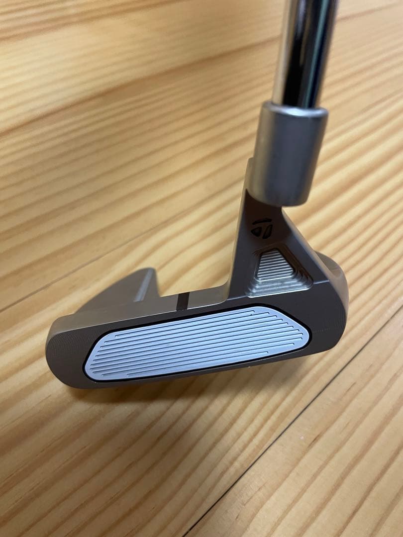 【状態良好】TPトラスパター マレット型 純正グリップ ヘッドカバー付