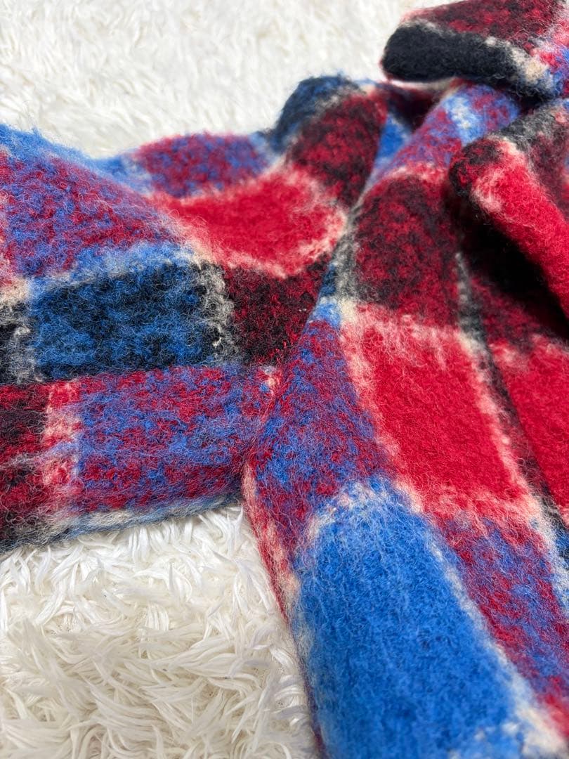 貴重！HYSTERIC GLAMOUR Aライン　チェック　ウールコート　日本製