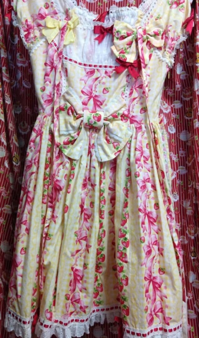 AngelicPretty【訳あり自作福箱】JSKOP６着＋MAMコート＋オマケ