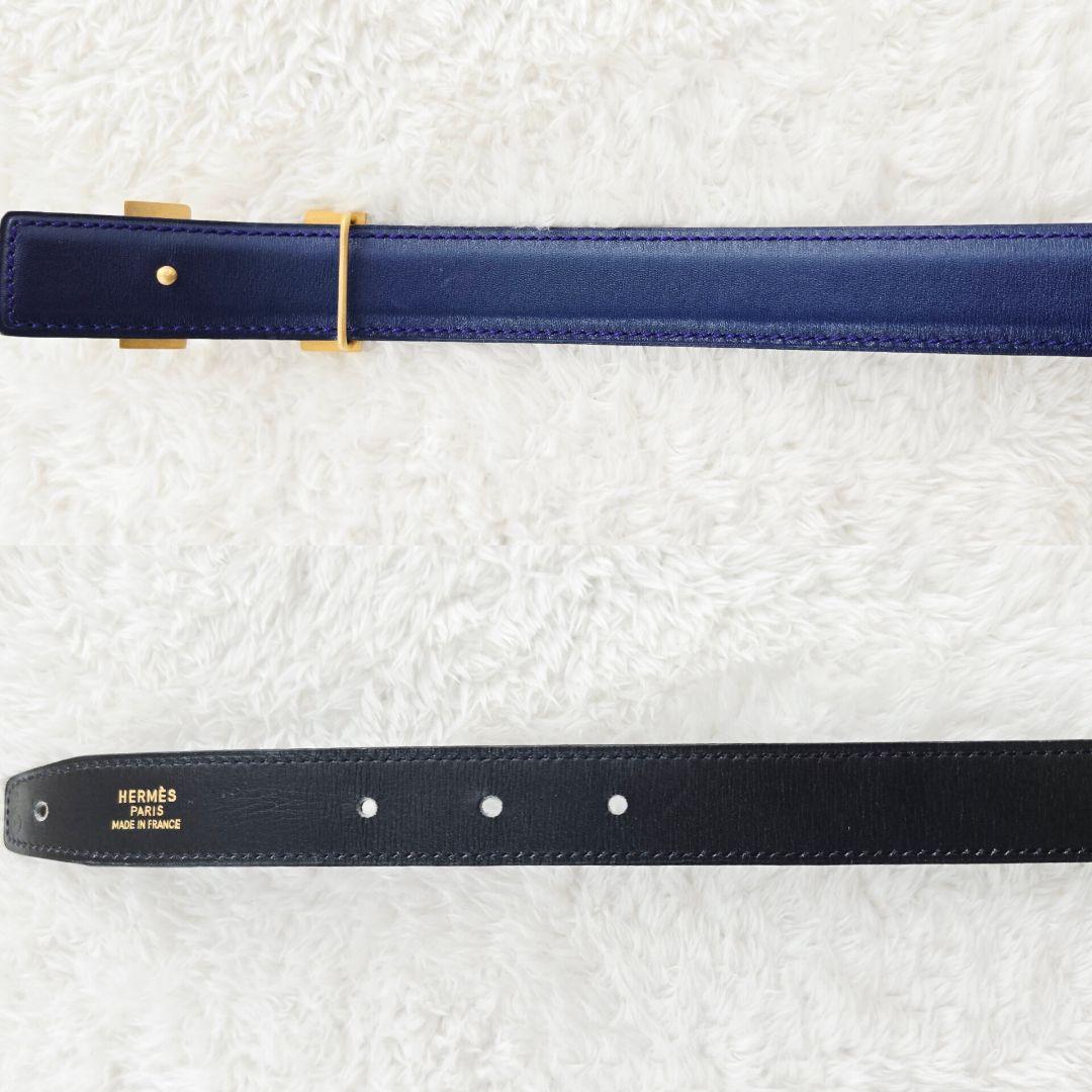 ⭐HERMES⭐ 美品 エルメス ベルト コンスタンス リバーシブル 箱付き