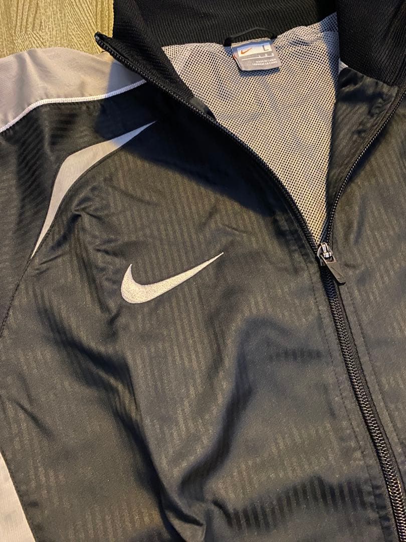 Nike ジャージ上下セット 黒/グレー