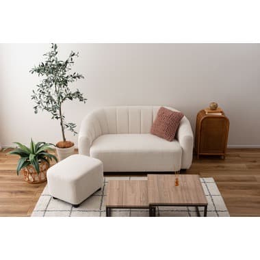 メーカー直送　東屋　SS-131WH SS-131GY ソファ＆オットマン