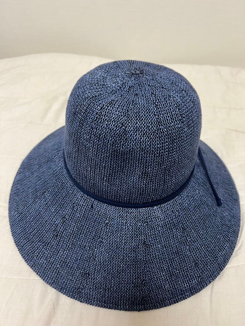サンバリア100 ネイビー リネン　サーモハット