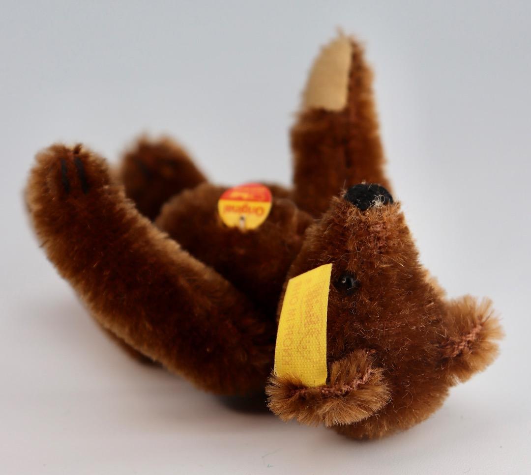 Steiff テディベア ダーク・ブラウン1909年レプリカ・テディ9cm E