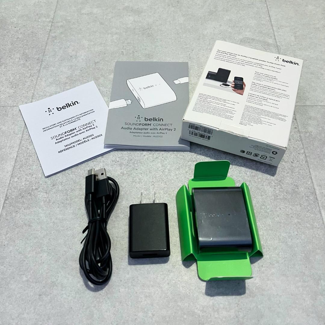 ONKYO GX-70HD スピーカー ＋ AirPlay2対応Belkin接続