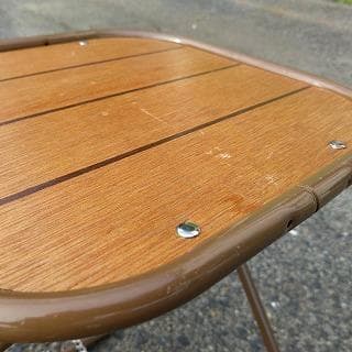 LOGOS　木製　キャンピング　テーブル　チェア