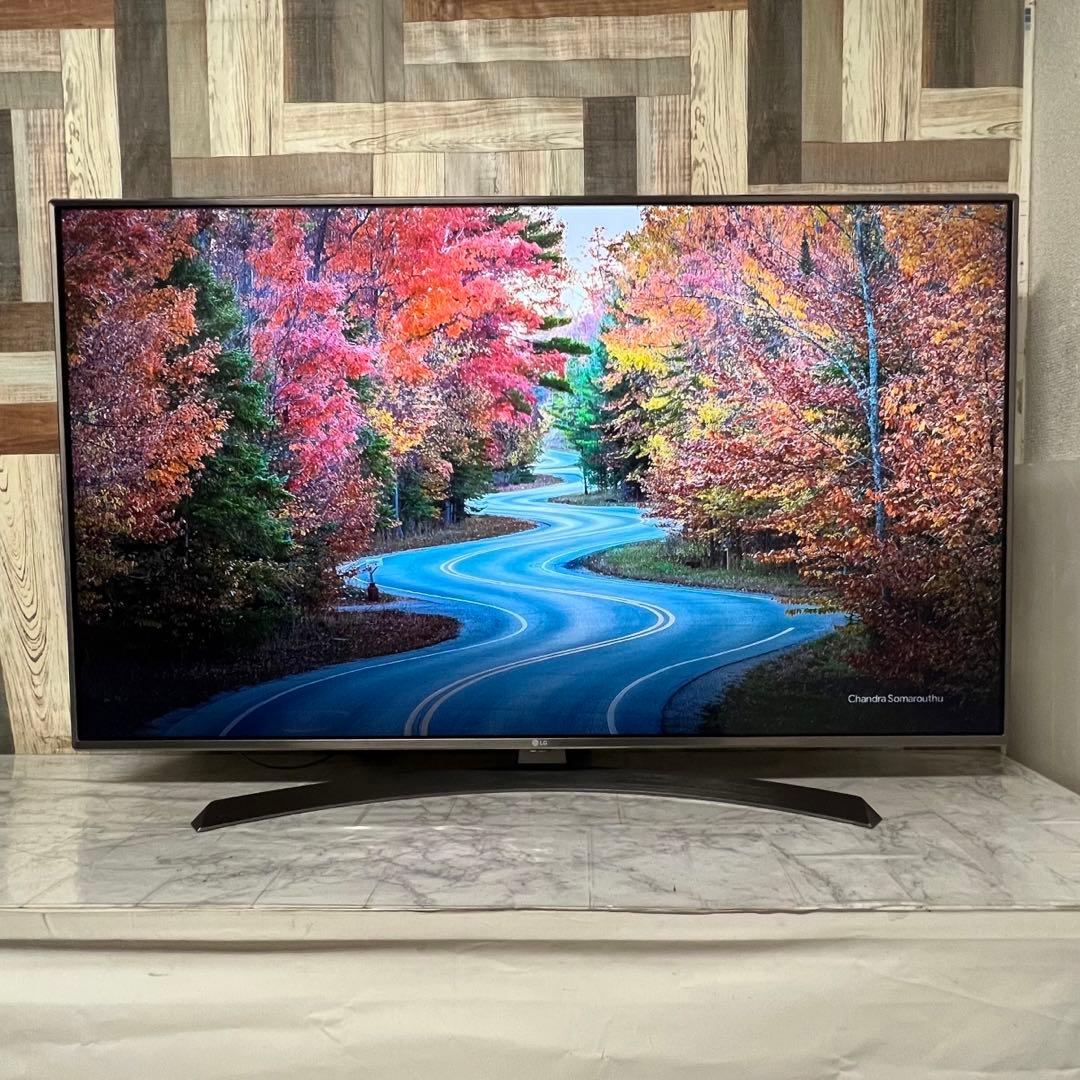 即日受渡❣️全国送料込LG4K55型テレビYouTube.Netflix.プライム