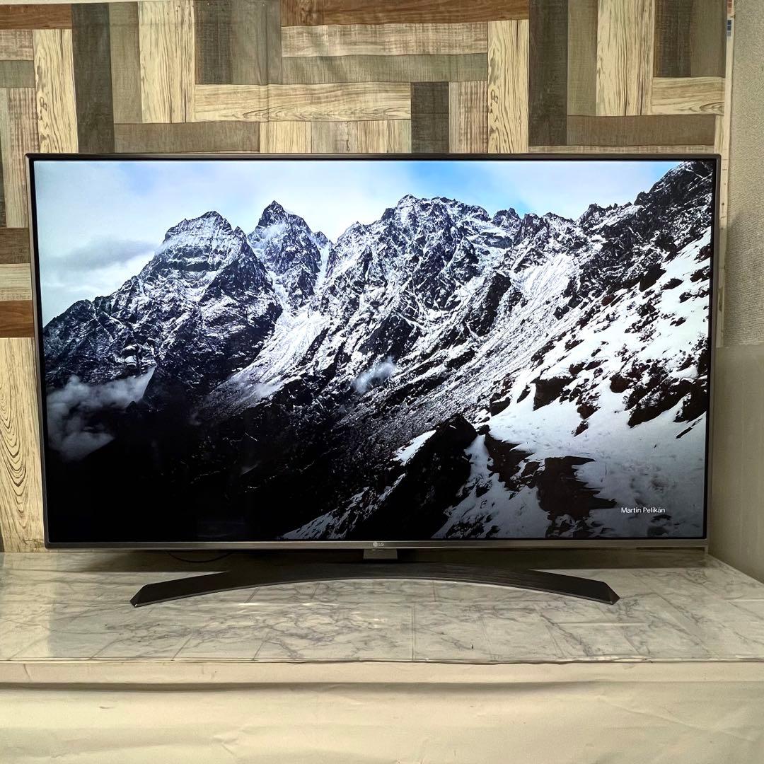 即日受渡❣️全国送料込LG4K55型テレビYouTube.Netflix.プライム