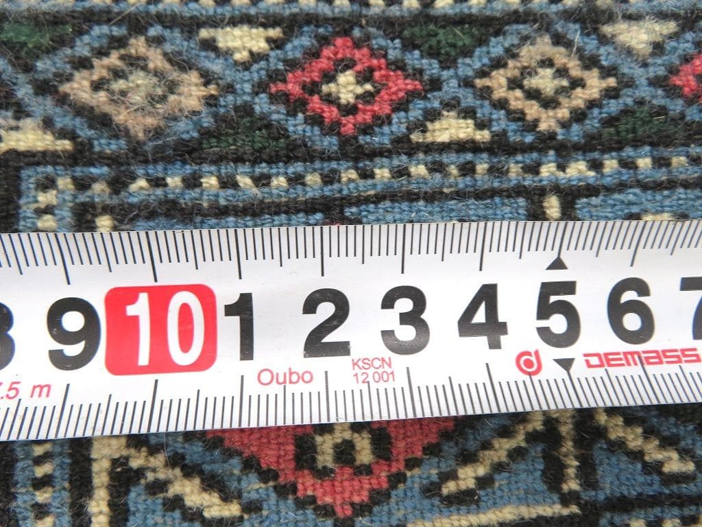 展示品　パキスタン　ラグ　カーペット　絨毯　手織り