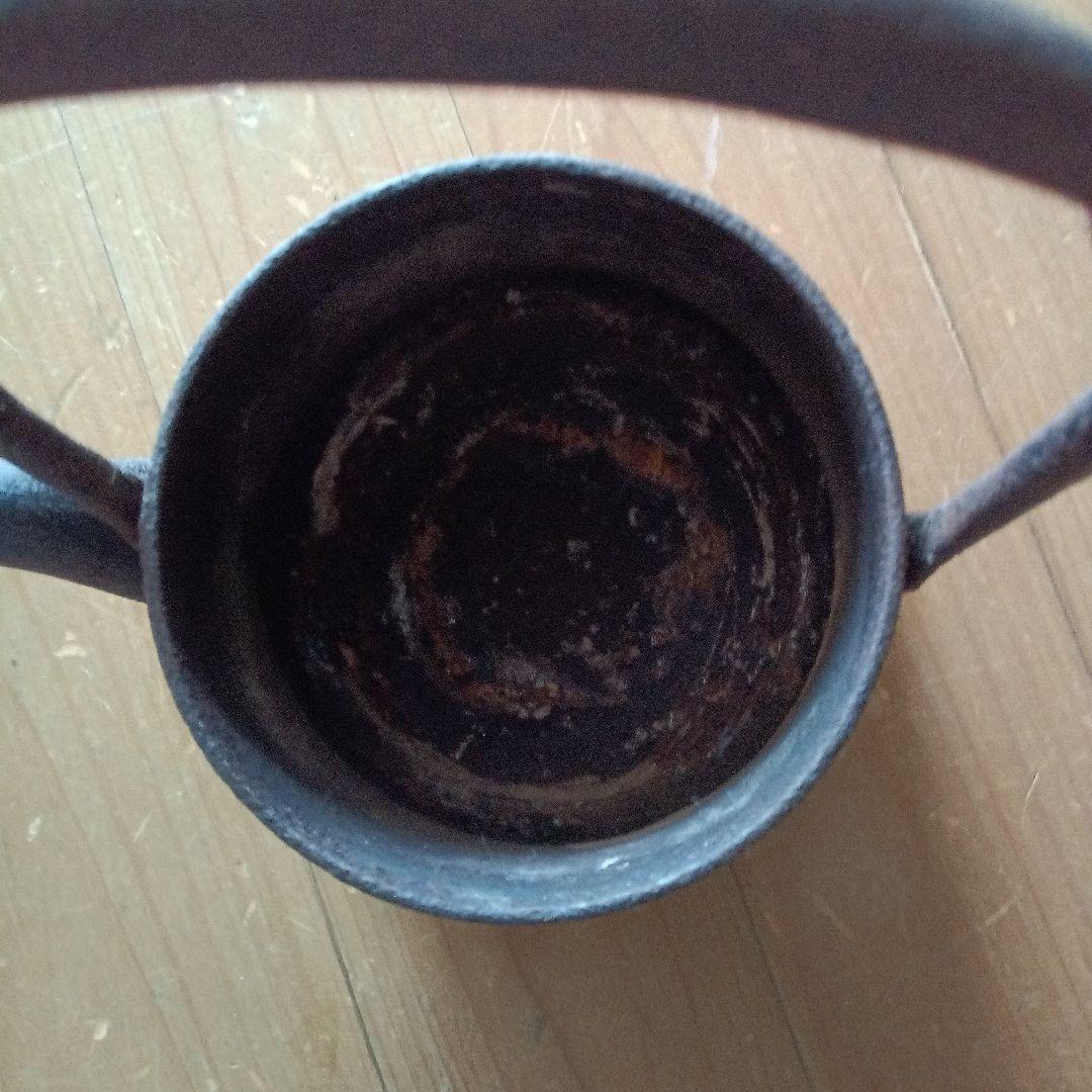 清水隧道貫通記念の鉄瓶　昭和4年12月29日