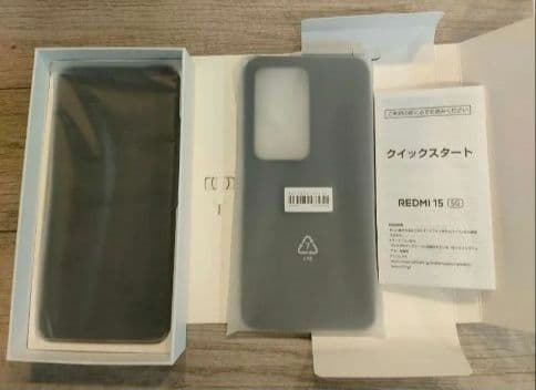 Xiaomi REDMI 15 5G SIMフリー ミッドナイトブラック ②