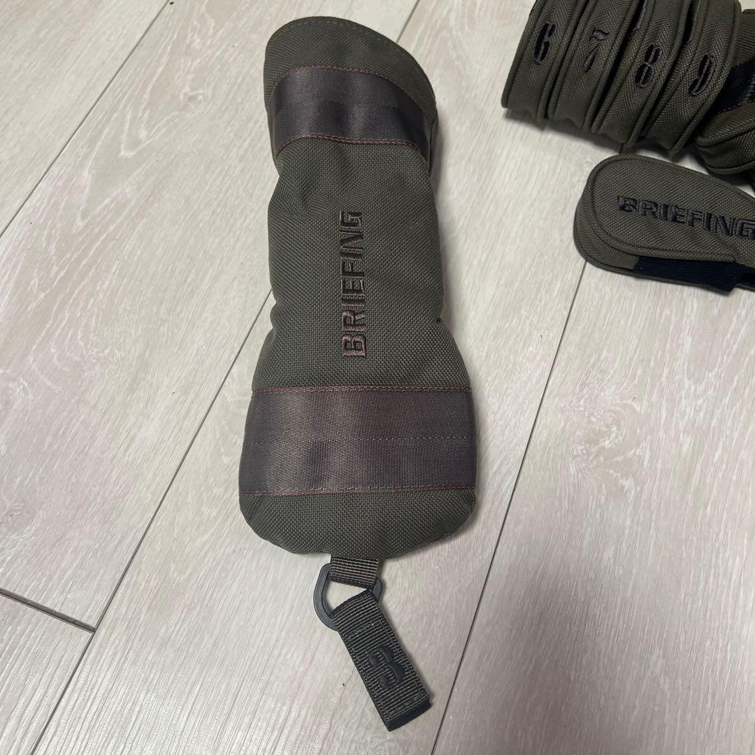 BRIEFING 大型キャディバッグ オリーブ