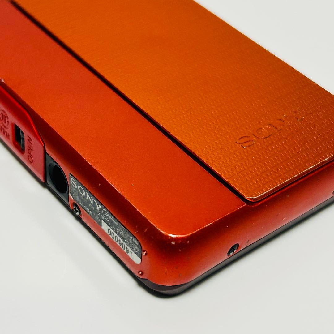 動作◎！SONY デジタルカメラ　サイバーショット　DSC-TX30 オレンジ