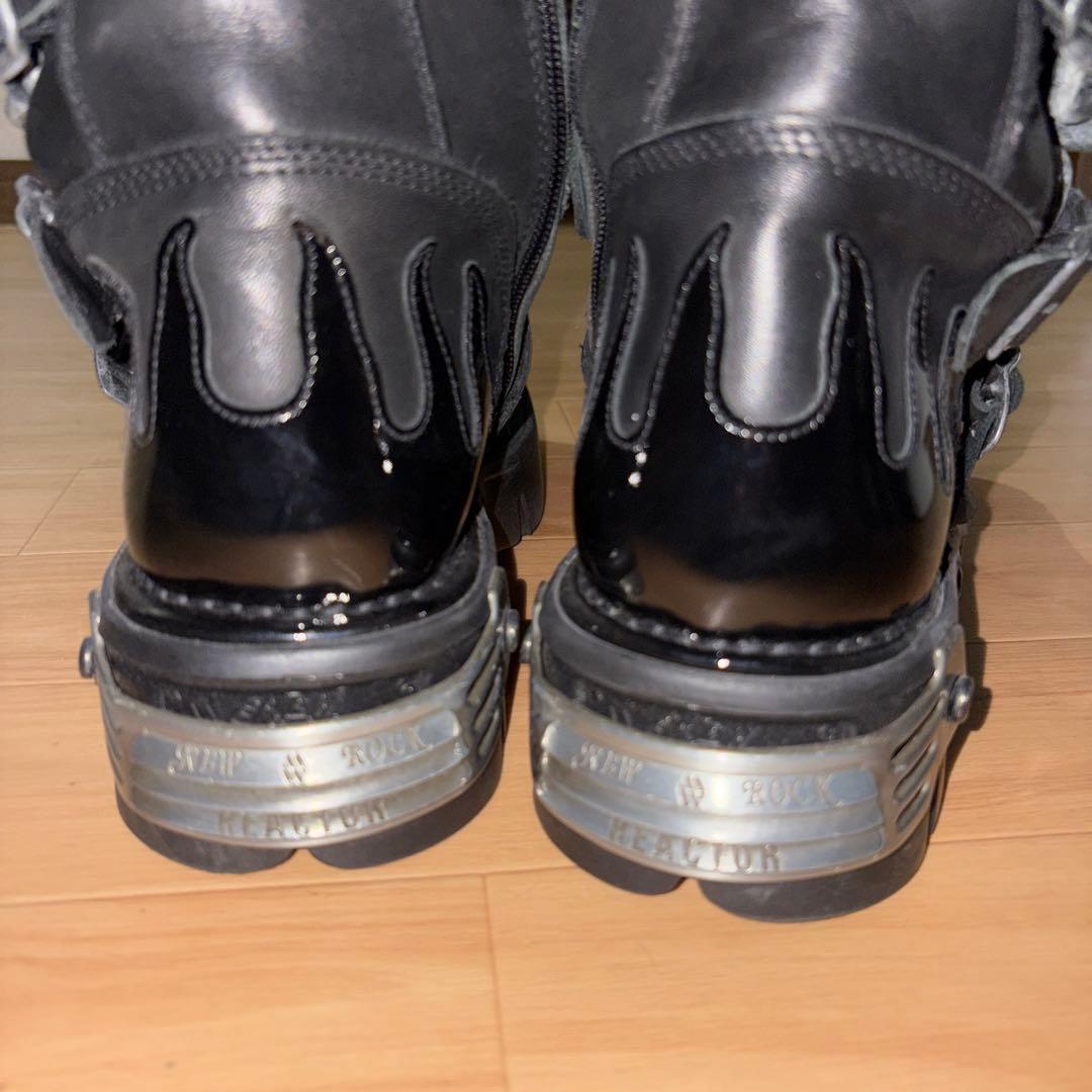 NEW ROCK チェーンブーツ