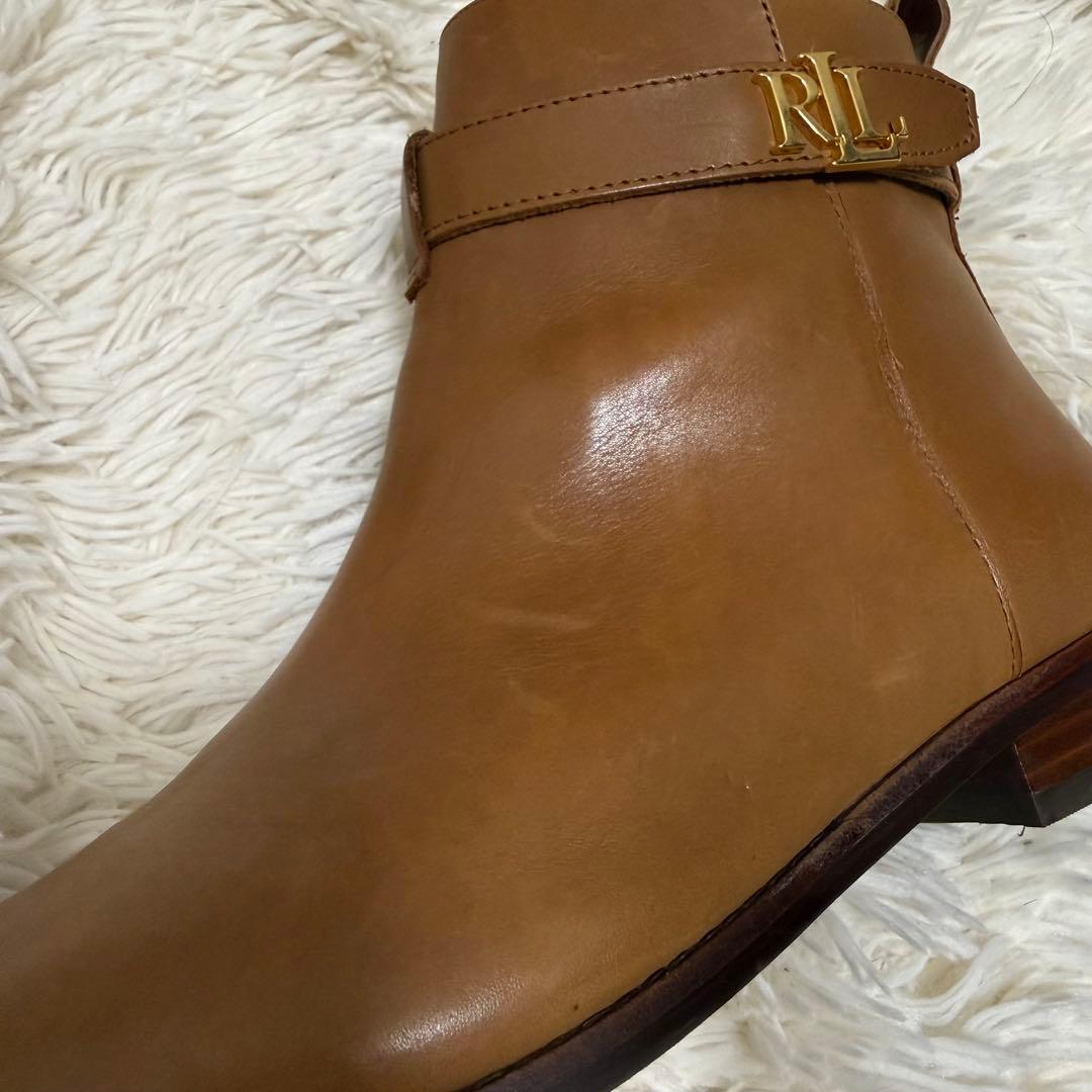 ラルフローレン RALPH LAUREN　ショートブーツ　サイドジップ